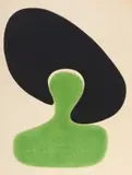 Untitled by Mel Green, 1978, pastel on paper, sold Nov 2020
