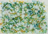 Untitled by Domenick Turturro, 1973, acrylic on paper, sold Nov 2020