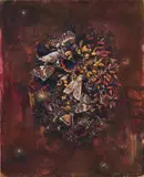 Untitled by Rebecca Cuming, oil on canvas, sold Nov 2020