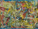(20th Century) by Thomas Schiaffino, mixed media on paper, sold Nov 2020