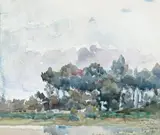 Randwick by Charles Conder, 1888, watercolour on paper, sold Nov 2020