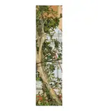 Paper Bark Tree, East Sydney by Cressida Campbell, 1999, watercolour on incised woodblock, sold Jul 2020