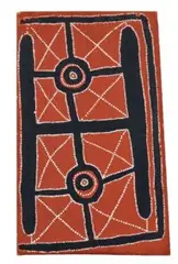 Story Of Two Old Men by Charlie Ward Tjakamarra, 1972, synthetic polymer powder paint and PVA on composition board, sold Mar 2020