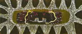 Untitled by Ginger Riley Munduwalawala, 1990, synthetic polymer paint on composition board, sold Mar 2020