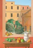 Still Life On A Terrace, 1990 – 93 by Justin O’brien, oil on paper on board, sold Nov 2019