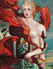 Salvage From Random’S Effigy by James Gleeson, 1939 – 41, oil on canvas on board, sold Nov 2019