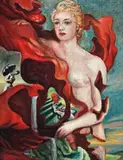 Salvage From Random’S Effigy by James Gleeson, 1939 – 41, oil on canvas on board, sold Nov 2019