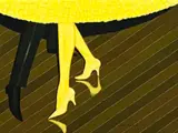 Yellow Legs by John Brack, 1969, oil on canvas, sold Nov 2019
