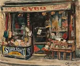 Marchand De Couleurs (Hardware Merchant) by Takanori Oguiss, c.1931 – 32, oil on canvas, offered Nov 2019