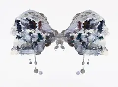 Skull Rorschach by Ben Quilty, 2007, oil on linen, sold Nov 2019
