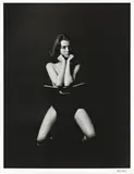 Christine Keeler, At Morley’S London Studio by Lewis Morley, 1963, silver gelatin photograph, sold Nov 2019