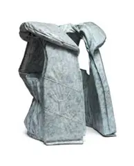 Life Vest (Emergency) by Alex Seton, 2014, bronze, sold Nov 2019