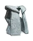 Life Vest (Emergency) by Alex Seton, 2014, bronze, sold Nov 2019