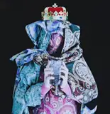 Untitled #7, 2010 by Christian Thompson, (FROM 'KING BILLY' SERIES) type C photograph, sold Nov 2019