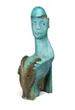 Schoolboy Riding A Goat by Arthur Boyd, c.1954 –1996, cast 1996 bronze, sold Nov 2019