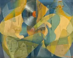 Andante by Herbert Badham, 1953, oil on canvas, sold Nov 2019