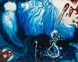 Matter Painting by Ralph Balson, c.1961, enamel on composition board, offered Nov 2019