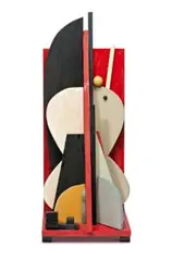 Suite Espanola by Robert Jacks, 1992, oil and enamel on wood, sold Nov 2019