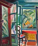 Interior (Sam Courtauld’S Villa, France) by Roy De Maistre, 1948, oil on canvas, sold Aug 2019