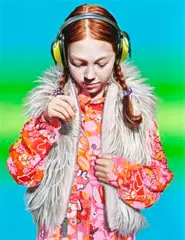 Walking In Tall Grass, Lucy 2 by Jan Nelson, 2010, oil on linen, offered Aug 2019