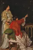 The Falling Star by Rupert Bunny, c.1909, oil on canvas, sold Aug 2019