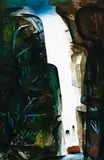 Rainforest: Guardian Of The Falls I by Charles Blackman, 1984, oil on paper on board, offered Apr 2019