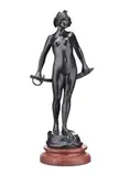 Salomé by Bertram Mackennal, c.1895, bronze, sold Apr 2019