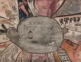 Tragic-strip by Robert Malaval, 1963, Encre, aquarelle, grattage et collages, sold Jun 2025