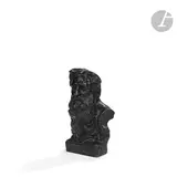 Auguste Rodin, le modèle créé en [1909] Portrait sculpté by Séraphin Soudbinine, Épreuve en bronze à patine noire, sold May 2025