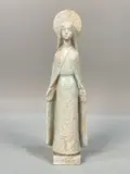Vierge by Gabrielle Maurion-Vidal, Terre cuite émaillée, sold Nov 2023