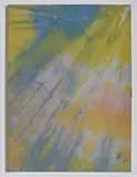 Composition by Henri Pfeiffer, Aquarelle, sold Nov 2023