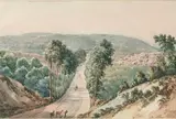 Route en Provence by Antoine-Laurent Castellan, Aquarelle, sold Feb 2022