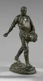 Le semeur by Paul Richer, Épreuve en bronze patiné, sold Dec 2021