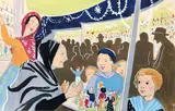 Kermesse Bretonne by Pablo Tillac, Gouache ; non signée, sold Oct 2021