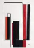 Résonance by Prospero Moryusef, 2009, Gouache, sold Nov 2010