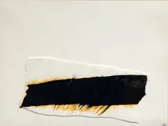Menerbes by Dora Maar, Collage et aquarelle, sold Nov 2010