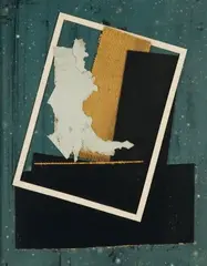 Composition abstraite by Alain Le Yaouanc, 1978, Technique mixte et collage, sold Nov 2010