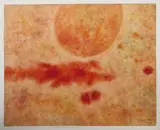 Composition abstraite "Saint-Tropez" by Gustave Singier, 1962, Aquarelle sur papier, sold Jun 2010