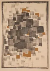 Sans titre by Georges Folmer, Gouache et encre, sold Jun 2010