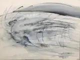 Paysage de Menerbes by Dora Maar, vers 1956, Aquarelle sur papier, sold Jun 2010