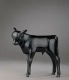 Veau by Armand Petersen, Bronze à patine noire, sold Nov 2024