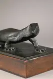 Varan by Marcel Lémar, Bronze à patine noire, sold Nov 2024