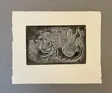 Sans titre ou Femme étendue II, (état unique by Jean Fautrier, Eau-forte et aquatinte, sold Nov 2024