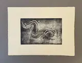 Sans titre ou Femme étendue III, (état unique by Jean Fautrier, Eau-forte et aquatinte, sold Nov 2024