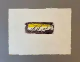 Sans titre ou Paysage jaune et violet (2ème état) by Jean Fautrier, 1941, Aquatinte, sold Nov 2024