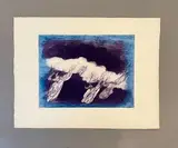 Sans titre ou Orage violet by Jean Fautrier, 1937, Eau-forte et aquatinte, sold Nov 2024