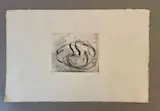 Sans titre ou Nu noir by Jean Fautrier, Eau-forte et aquatinte, sold Nov 2024