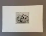Sans titre ou Nu noir by Jean Fautrier, Eau-forte et aquatinte, sold Nov 2024