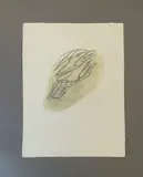 Sans titre ou Formes végétales (2ème état) by Jean Fautrier, 1947, Eau-forte et aquatinte en couleur, sold Nov 2024