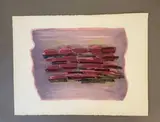 Sans titre ou Paysage labouré by Jean Fautrier, 1963, Aquatinte, lavis et roulette, sold Nov 2024